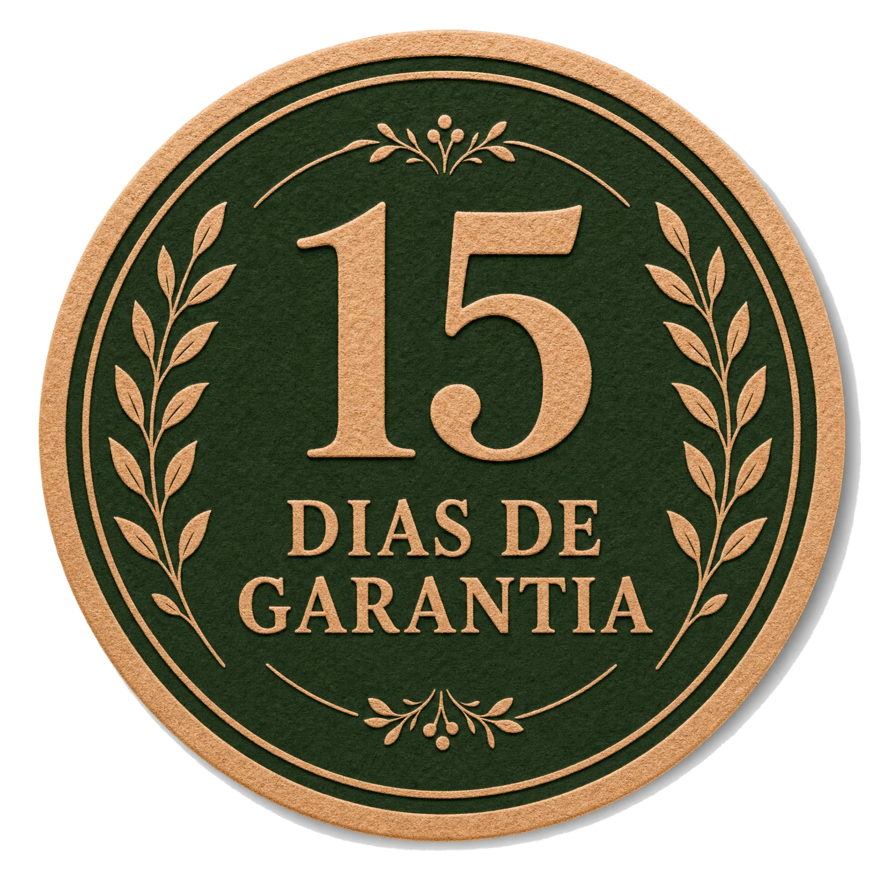 Selo de 15 dias de garantia
